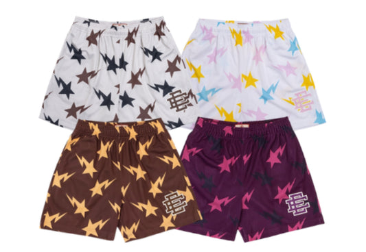 Bape x EE shorts Collab